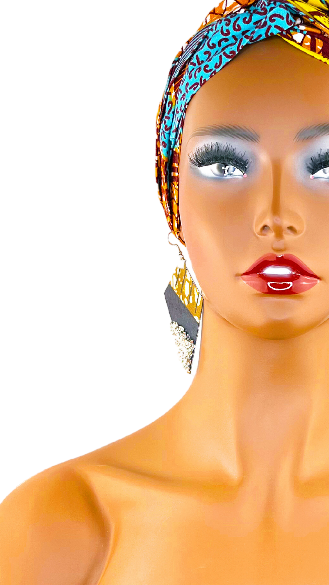 I Am The Queen's Reflection: I Am The Lord's Reflection Dazzling Collection: Earrings #17 7w3
