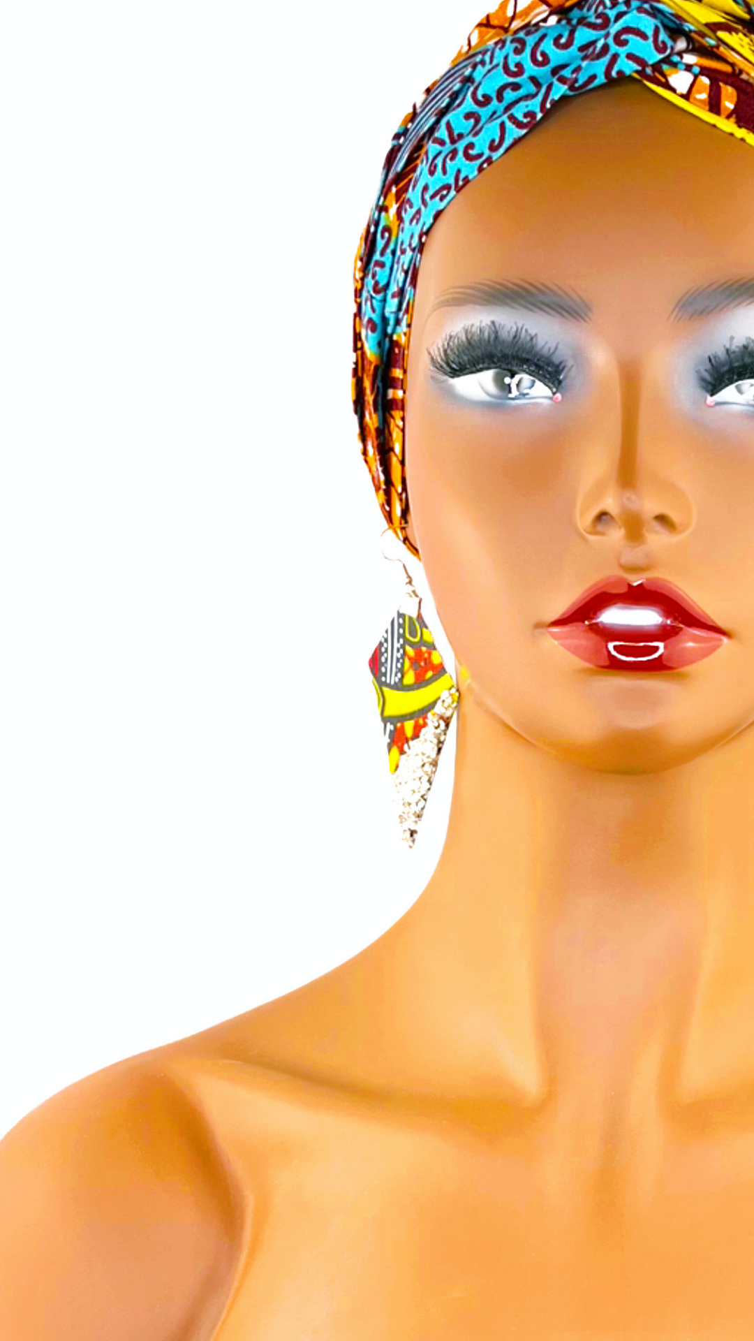 I Am The Queen's Reflection: I Am The Lord's Reflection Dazzling Collection: Earrings #21 7w3