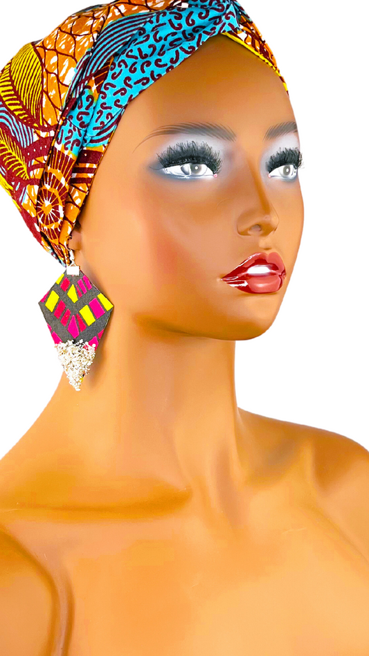 I Am The Queen's Reflection: I Am The Lord's Reflection Dazzling Collection: Earrings #3 7w3