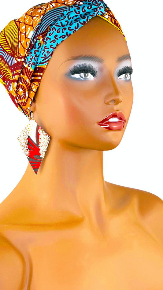 I Am The Queen's Reflection: I Am The Lord's Reflection Dazzling Collection: Earrings #12 7w3