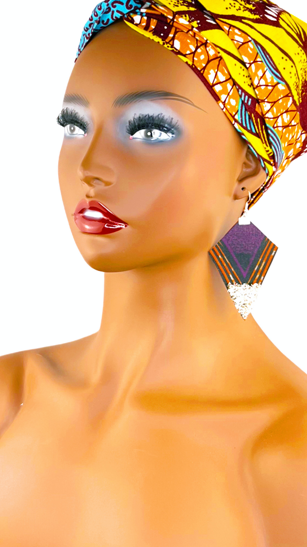 I Am The Queen's Reflection: I Am The Lord's Reflection Dazzling Collection: Earrings #1 7w3