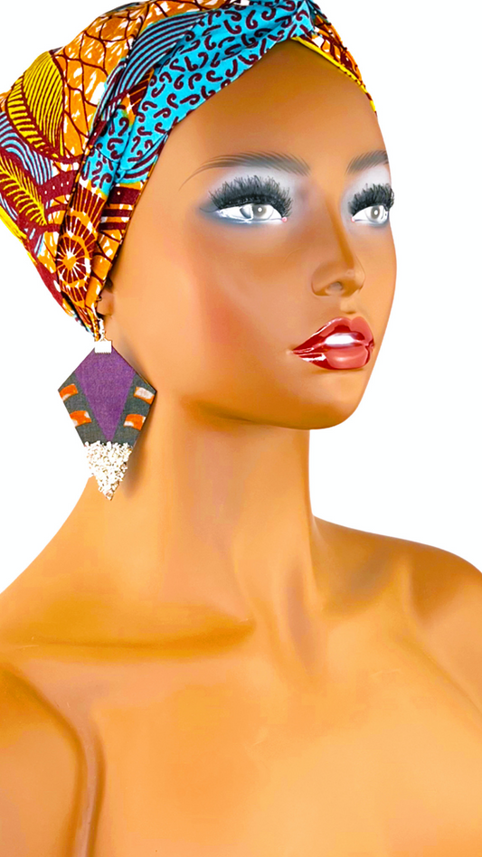 I Am The Queen's Reflection: I Am The Lord's Reflection Dazzling Collection: Earrings #1 7w3