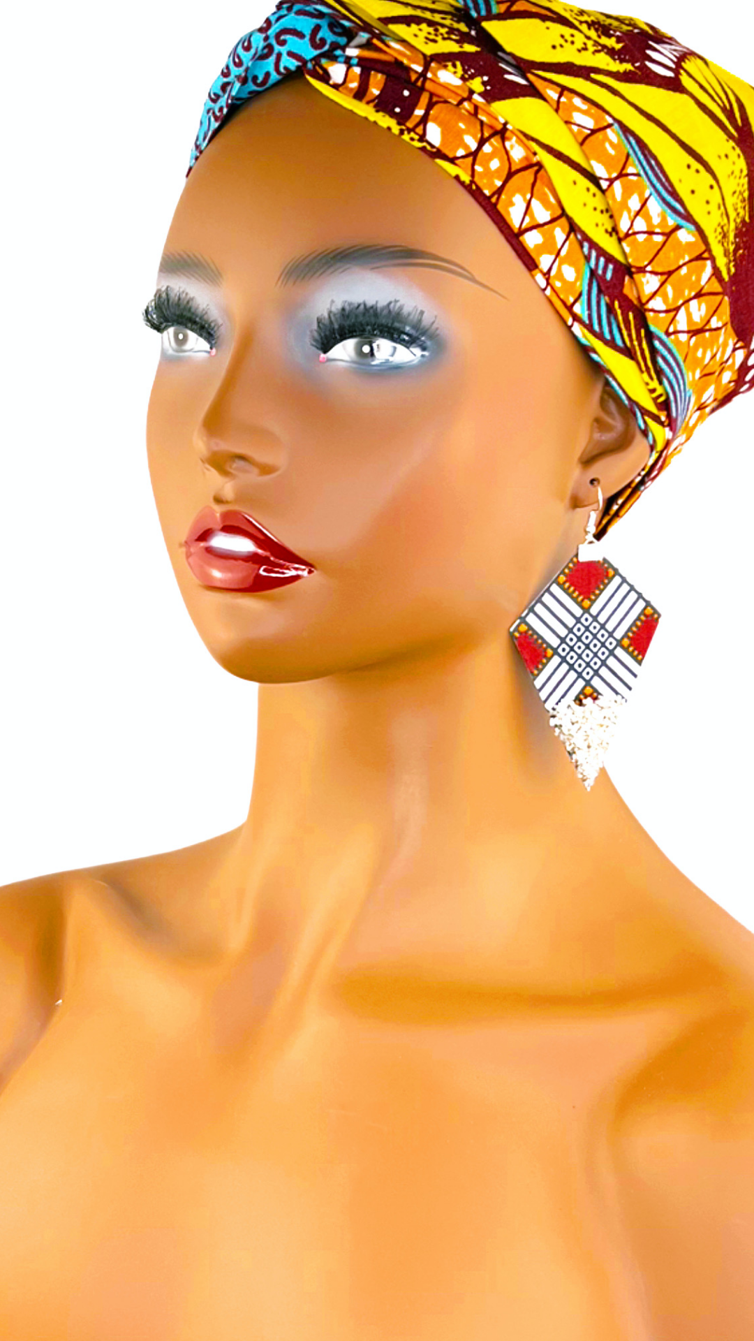 I Am The Queen's Reflection: I Am The Lord's Reflection Dazzling Collection: Earrings #18 7w3