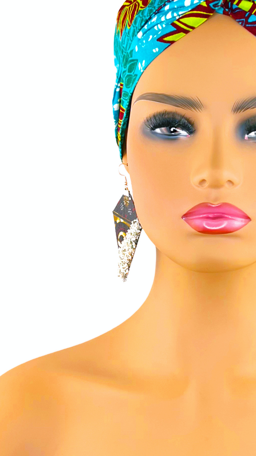 I Am The Queen's Reflection: I Am The Lord's Reflection Dazzling Collection: Earrings #4 7w3