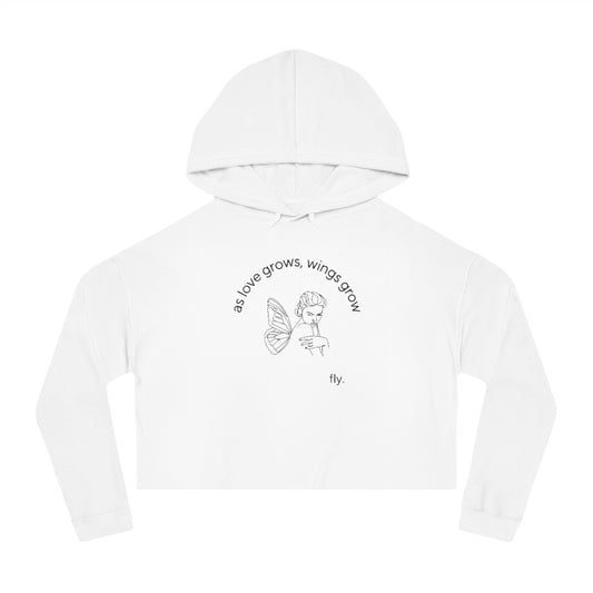 Hoodie Love Grows Wings Grow