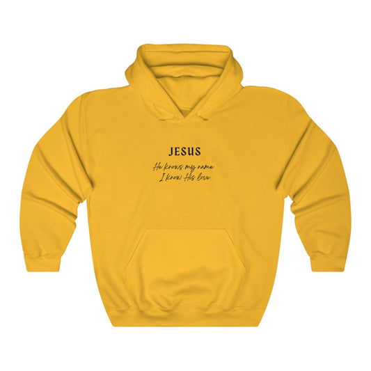 Hoodie Jesus Knows My Name