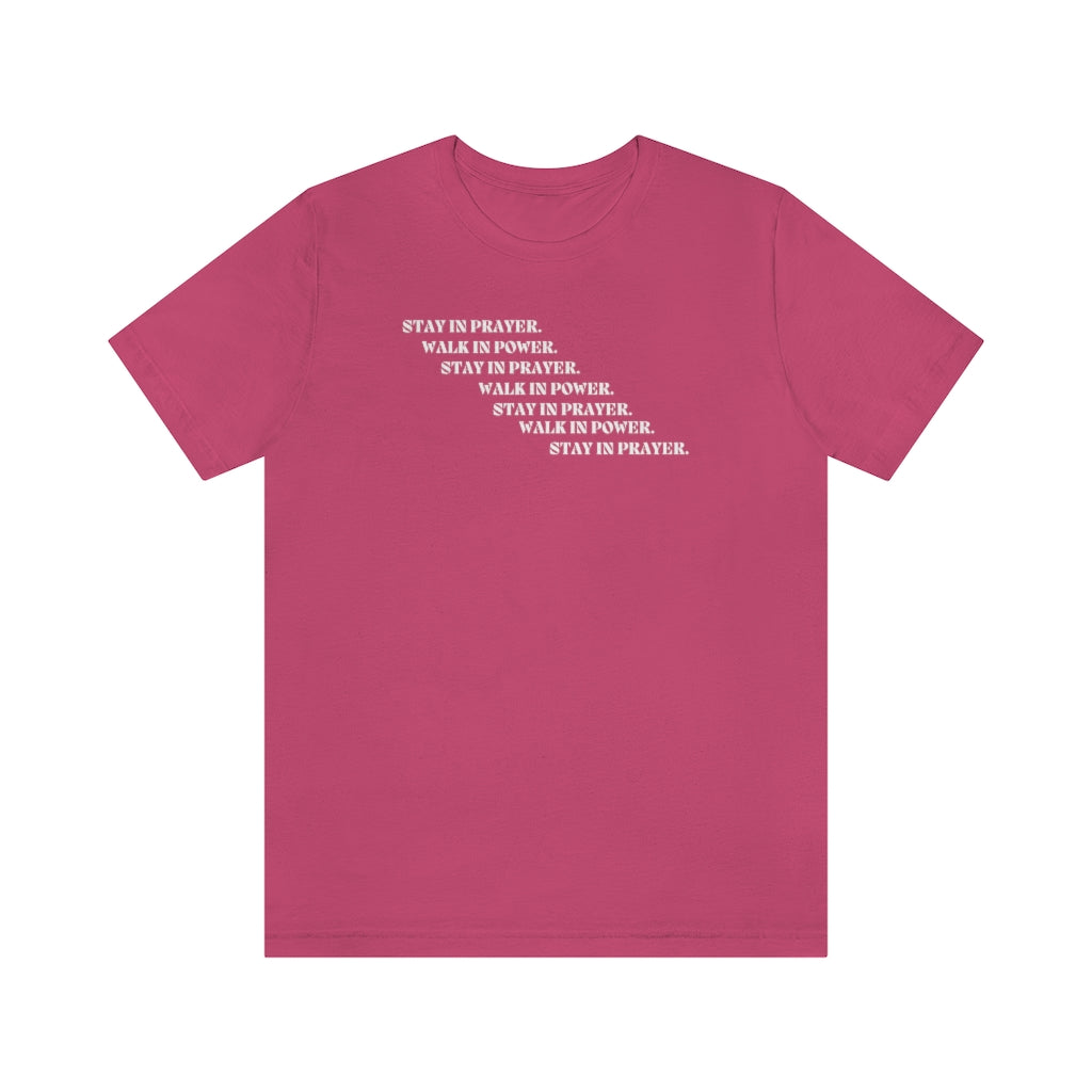 T-shirt Prayer. Power.