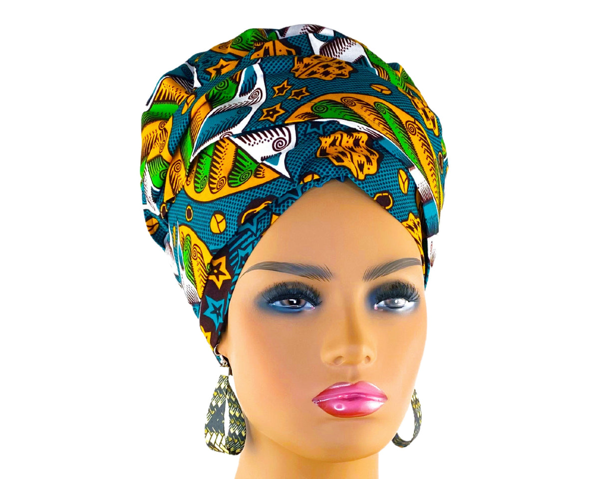 Satin Lined Voluminous Headwrap