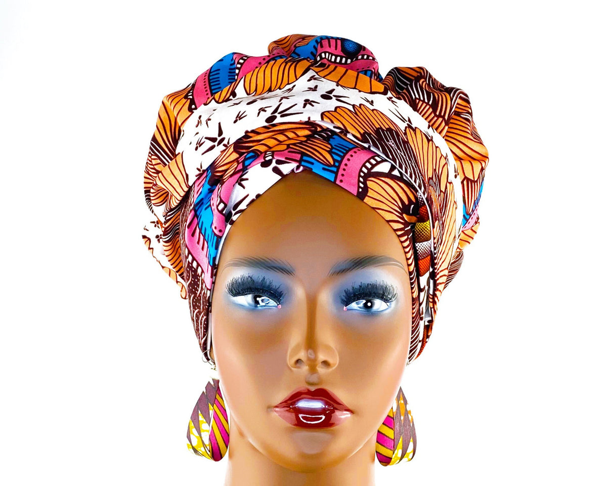Satin Lined Voluminous Headwrap