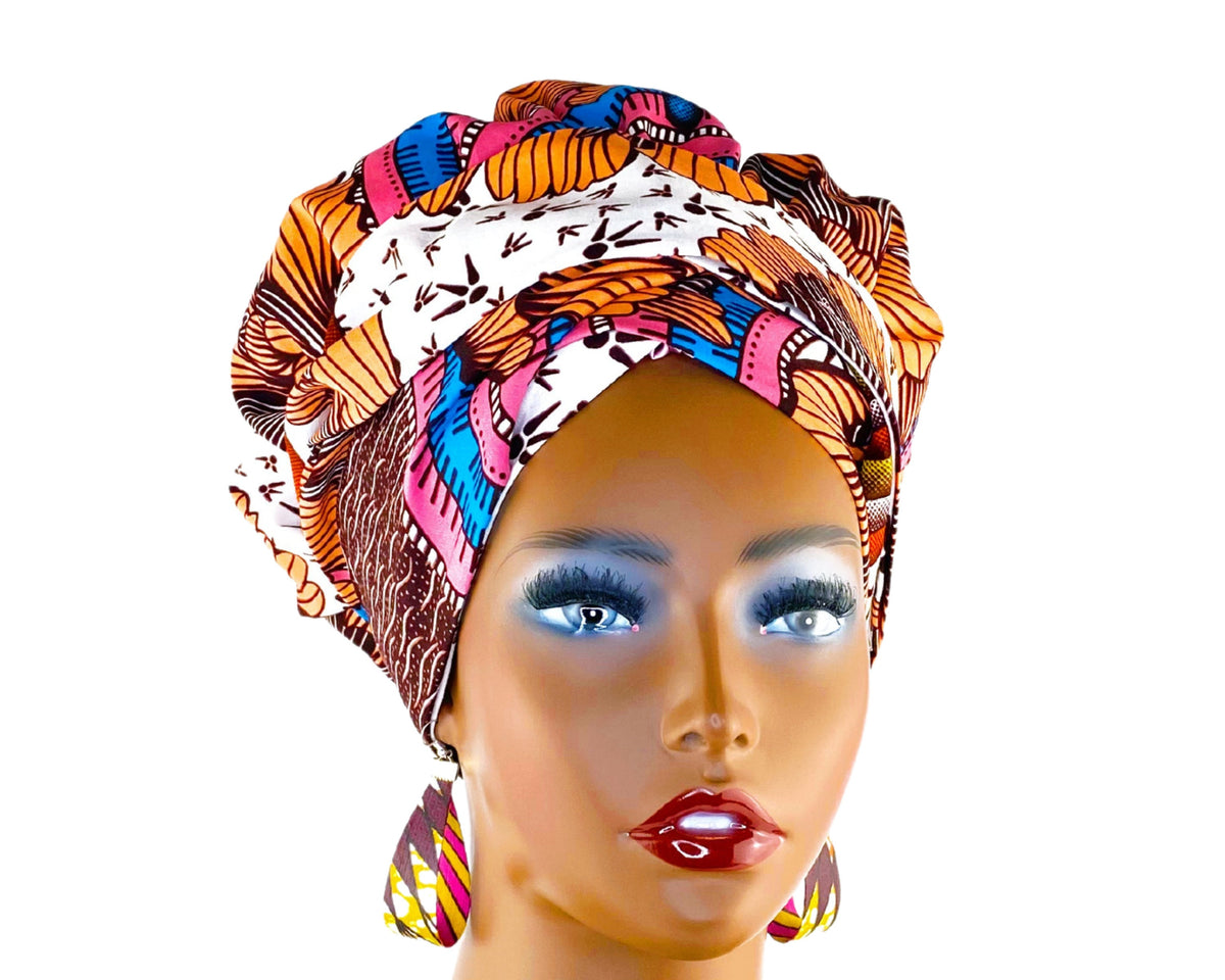 Satin Lined Voluminous Headwrap