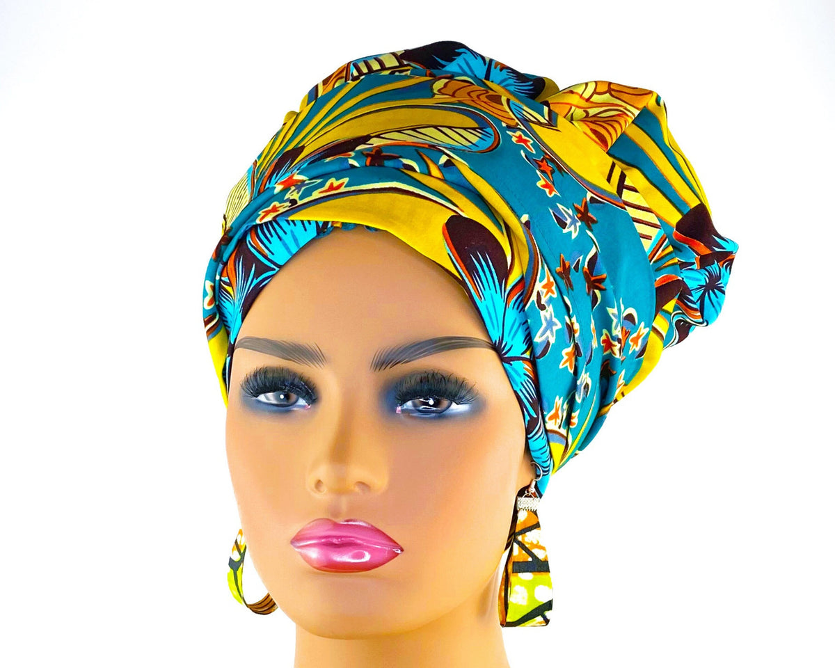 Satin Lined Voluminous Headwrap