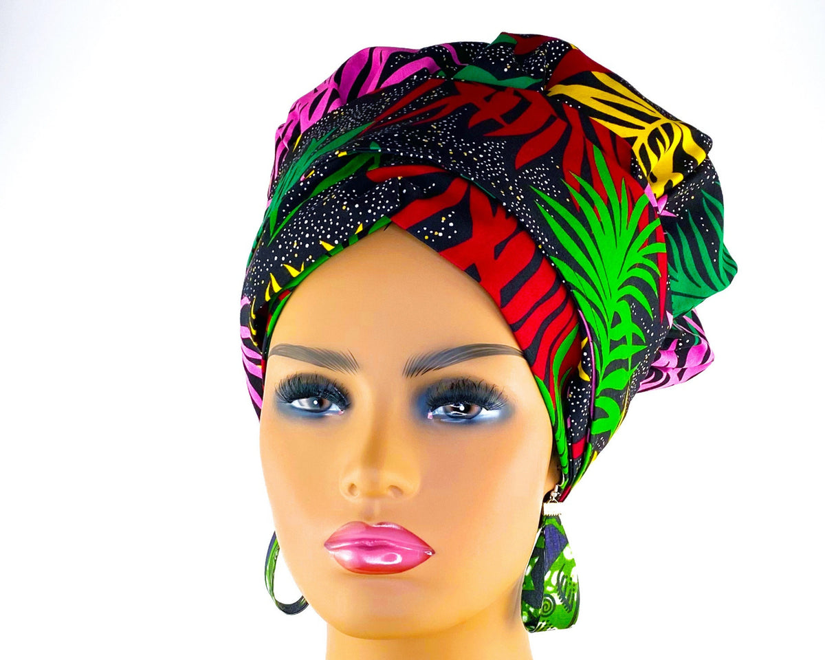 Satin Lined Voluminous Headwrap