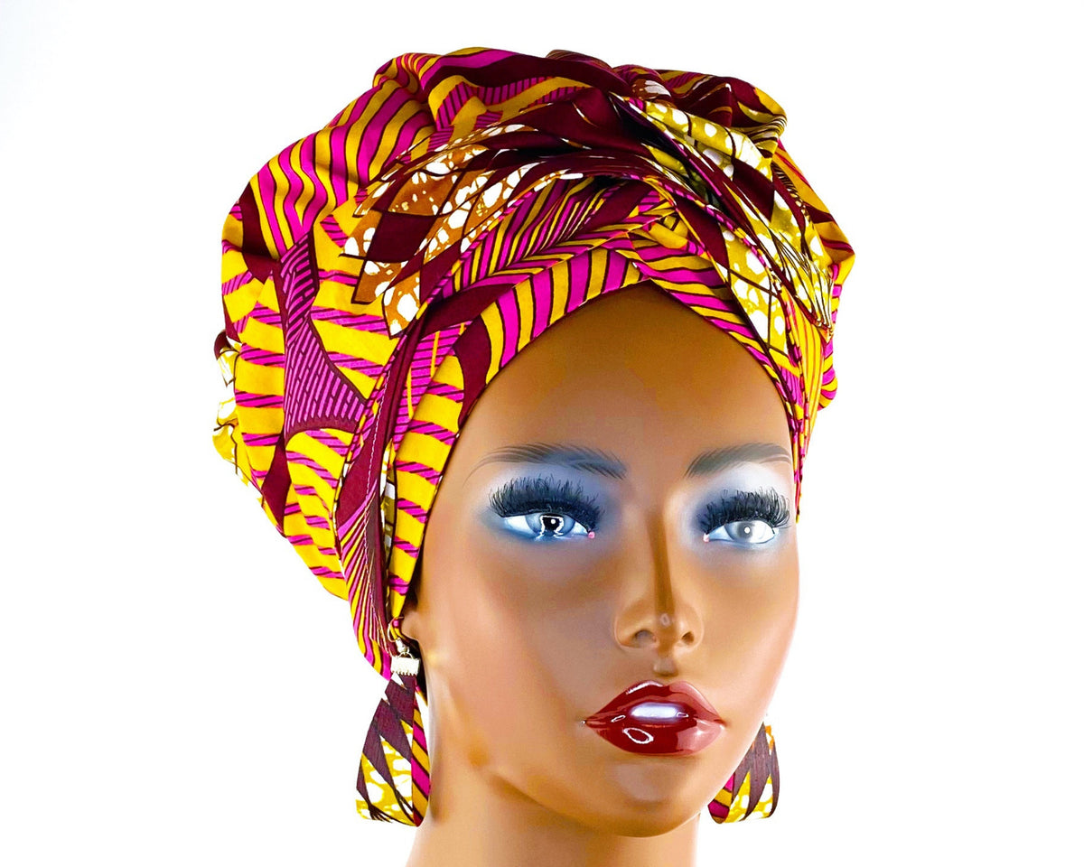 Satin Lined Voluminous Headwrap