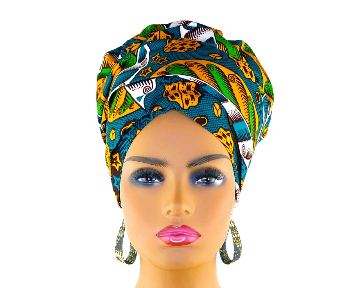 Satin Lined Voluminous Headwrap