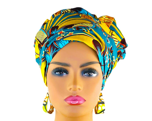 Satin Lined Voluminous Headwrap