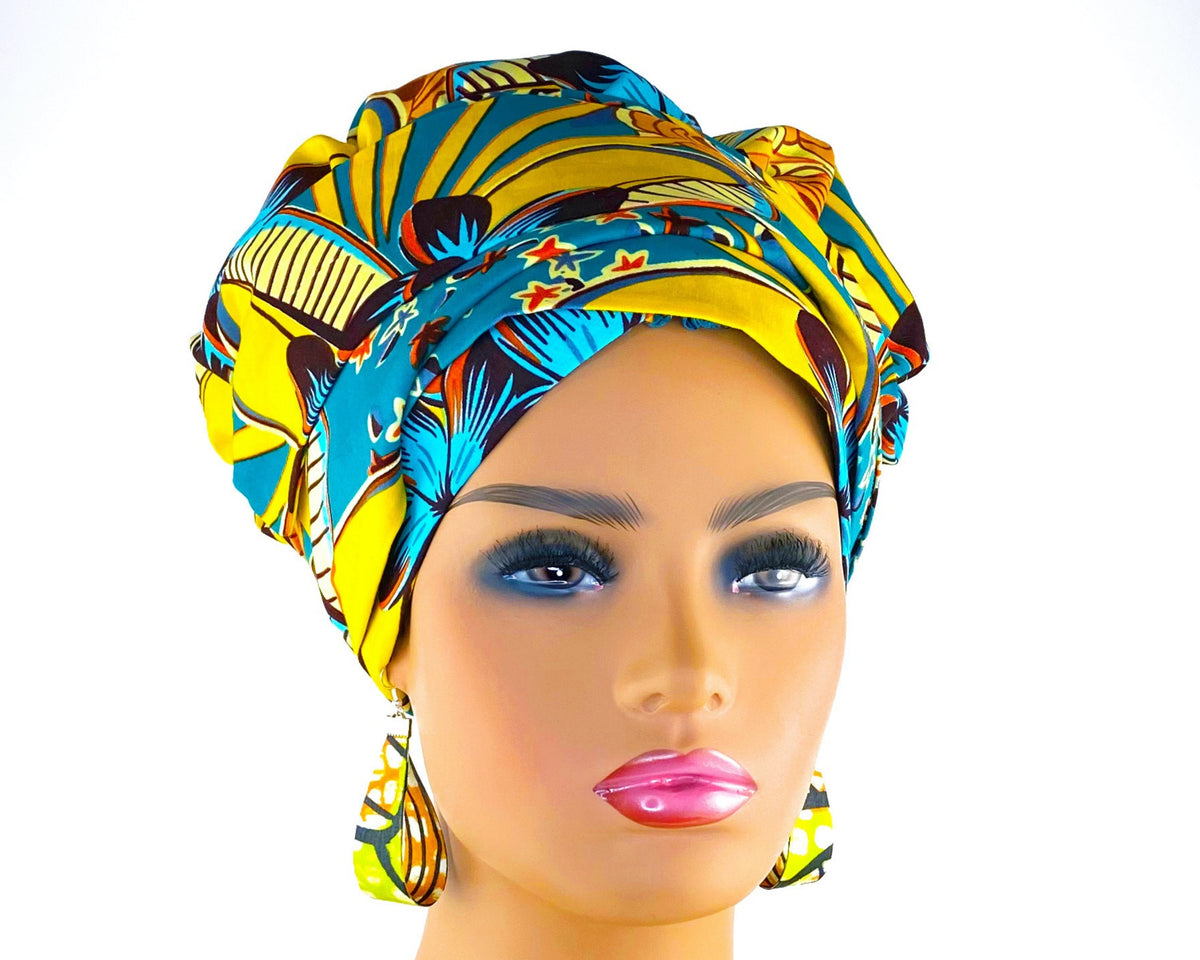 Satin Lined Voluminous Headwrap