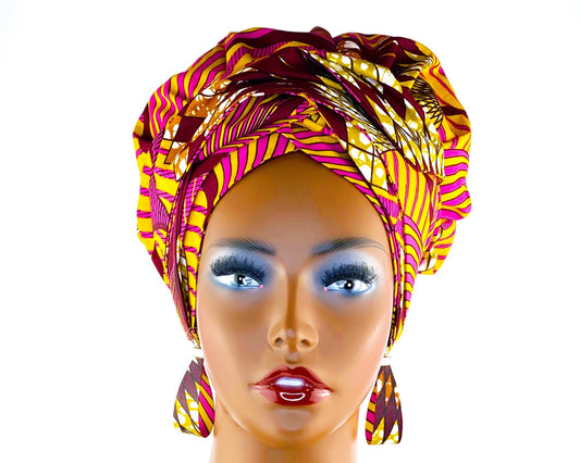 Satin Lined Voluminous Headwrap