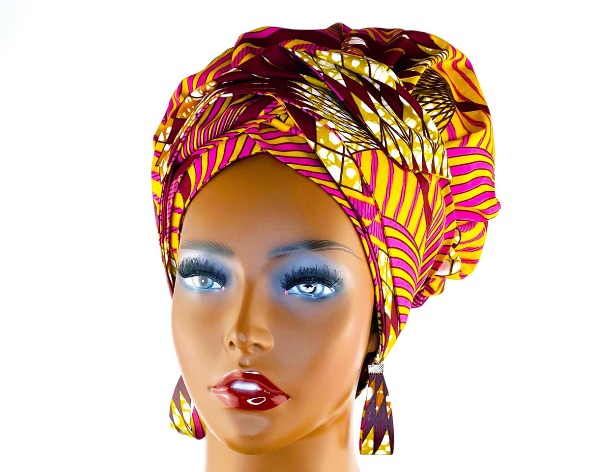 Satin Lined Voluminous Headwrap