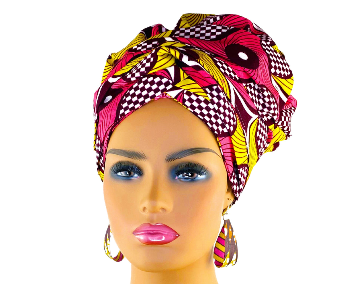 Satin Lined Voluminous Headwrap