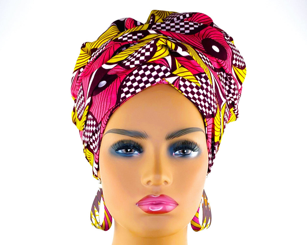 Satin Lined Voluminous Headwrap