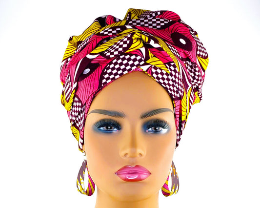 Satin Lined Voluminous Headwrap