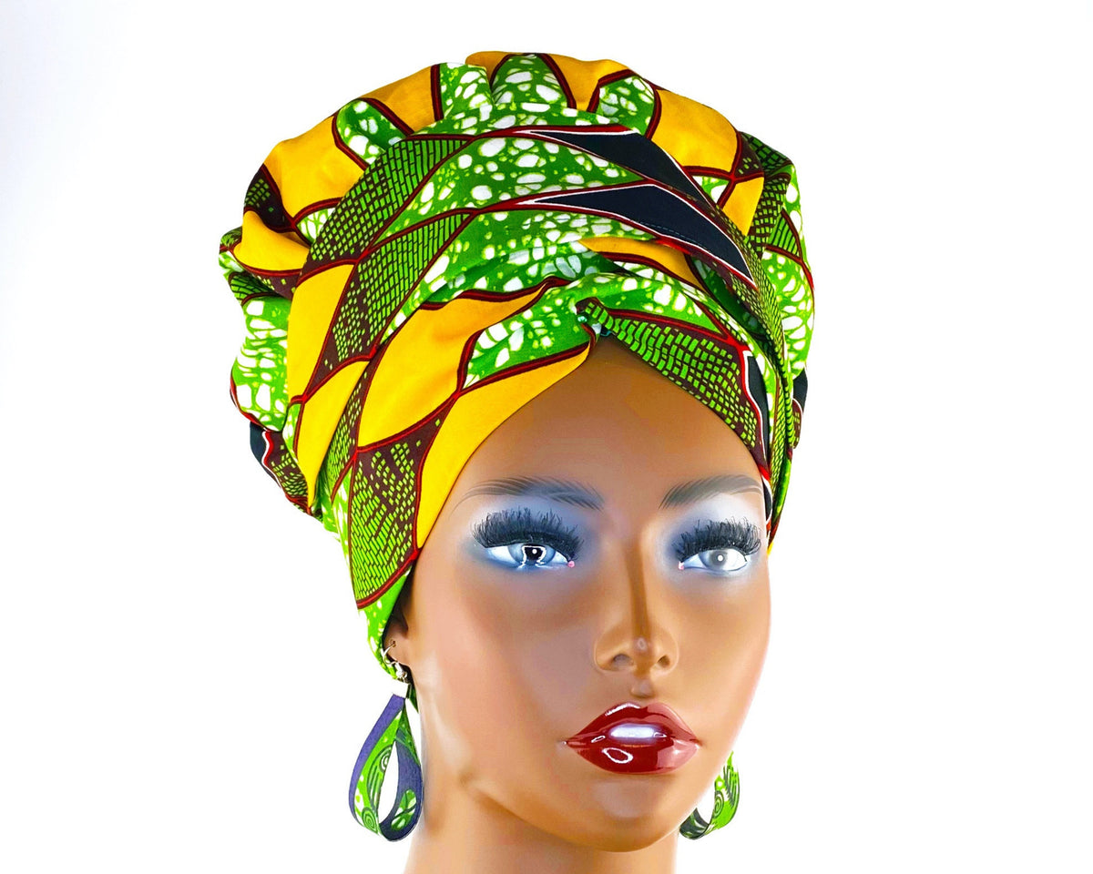 Satin Lined Voluminous Headwrap