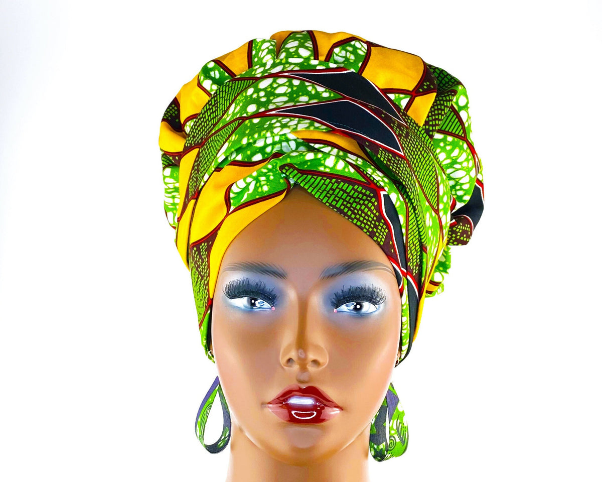 Satin Lined Voluminous Headwrap