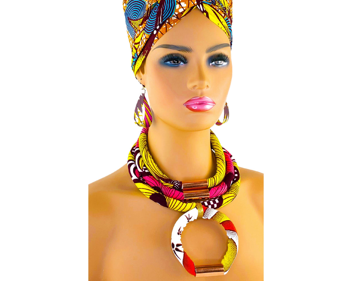 Medallion Necklace Set #6