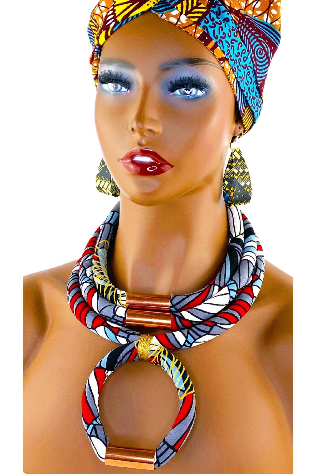 Medallion Necklace Set #7